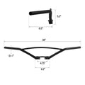 Handlebar for Harley EL FL WL G (1936–1958) Black