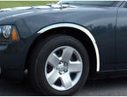 4p Luxury FX Chrome Wheel Well Trim w/Lock Tabs & Screws for 06-10 Dodge Charger