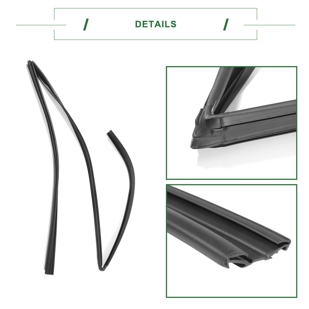 1 Pc Front Left Door Window Run Channel Seal Strip No. 6815102050 for Toyota 