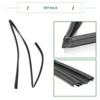 1 Pc Front Left Door Window Run Channel Seal Strip No. 6815102050 for Toyota 