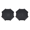 2 Wheel Hub Caps for Polaris Sportsman SP 850, Touring 850 (#1521999-458)