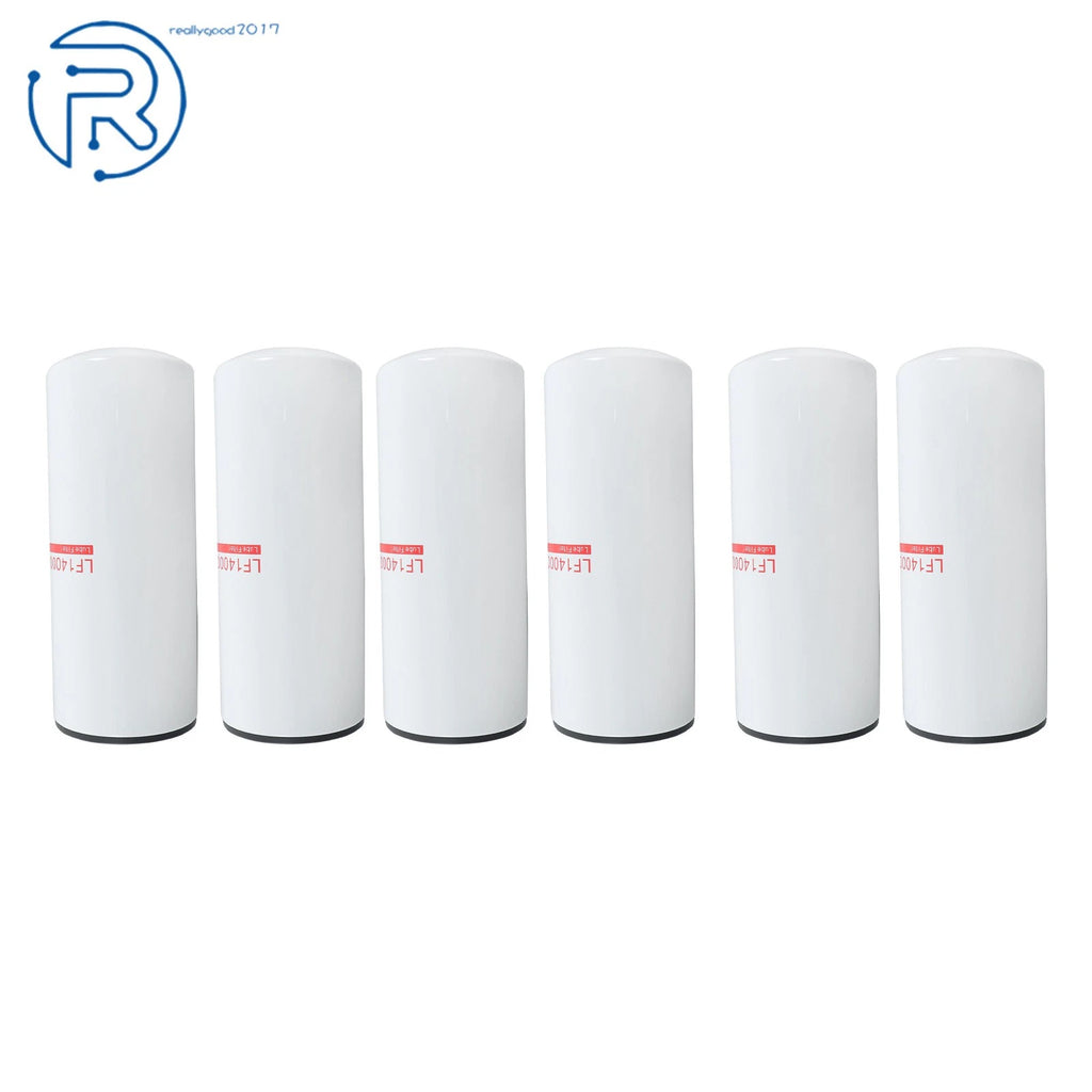 6Pcs Oil Filter LF14000NN for Cummins ISX ISM QSX QSM QST X15 (2000–2023) Replaces 4367100