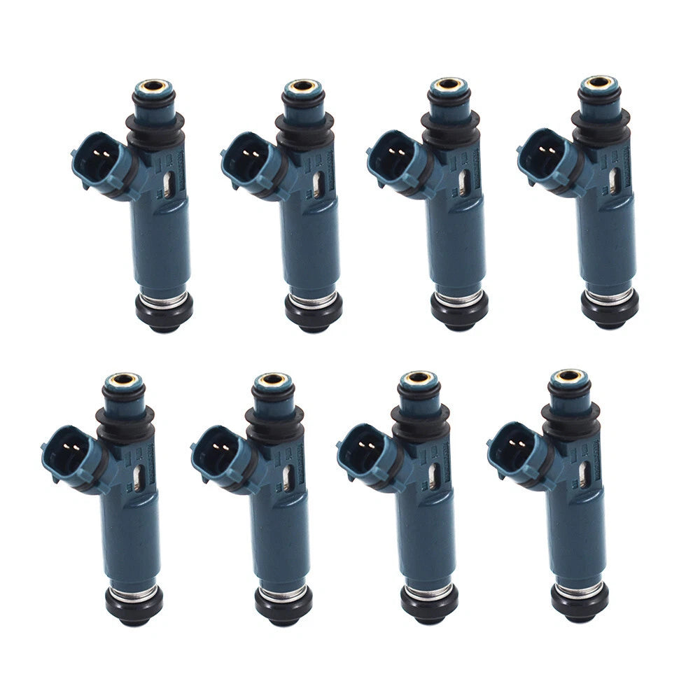 Set of 8 Fuel Injectors for Toyota 4Runner Tundra Land Cruiser Sequoia (2000–2023)