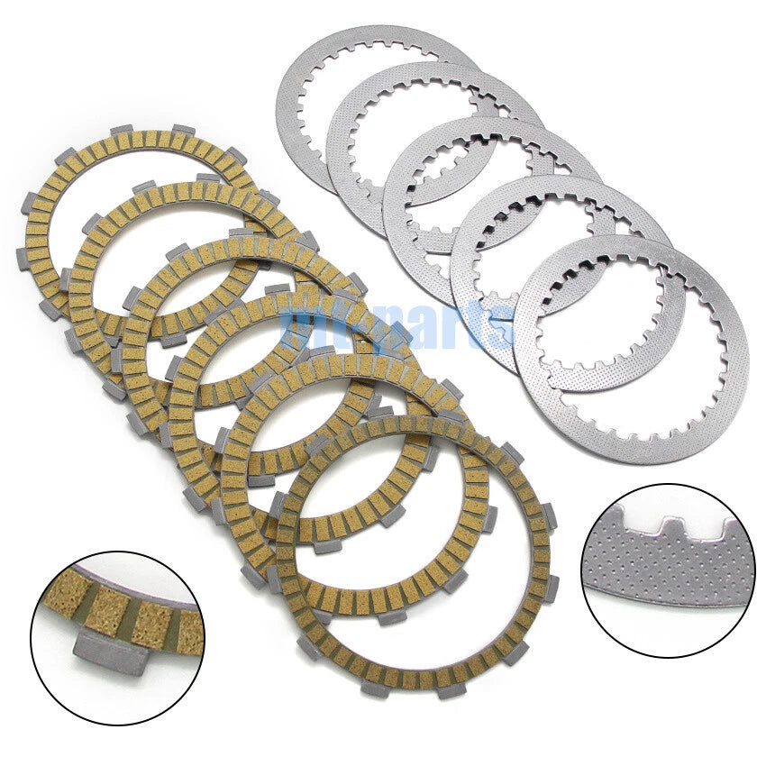 Clutch Friction Plate Kit for Honda CBR600F Hurricane (1987–1990) 22201-KY2-000