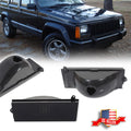 2X Smoked Lens Front Turn Signal Lights for Jeep Cherokee Comanche (1984–1996)