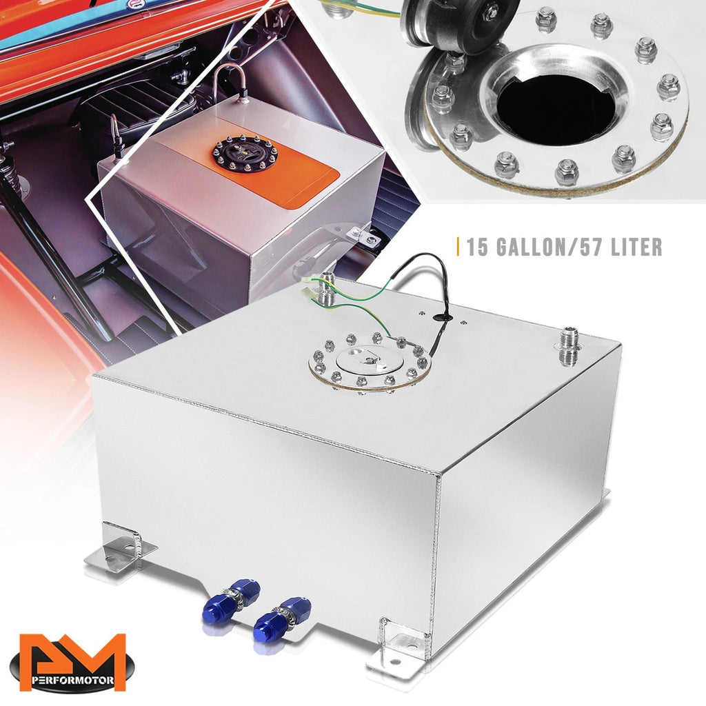 15 Gallon Aluminum Chrome Fuel Cell for Universal Applications