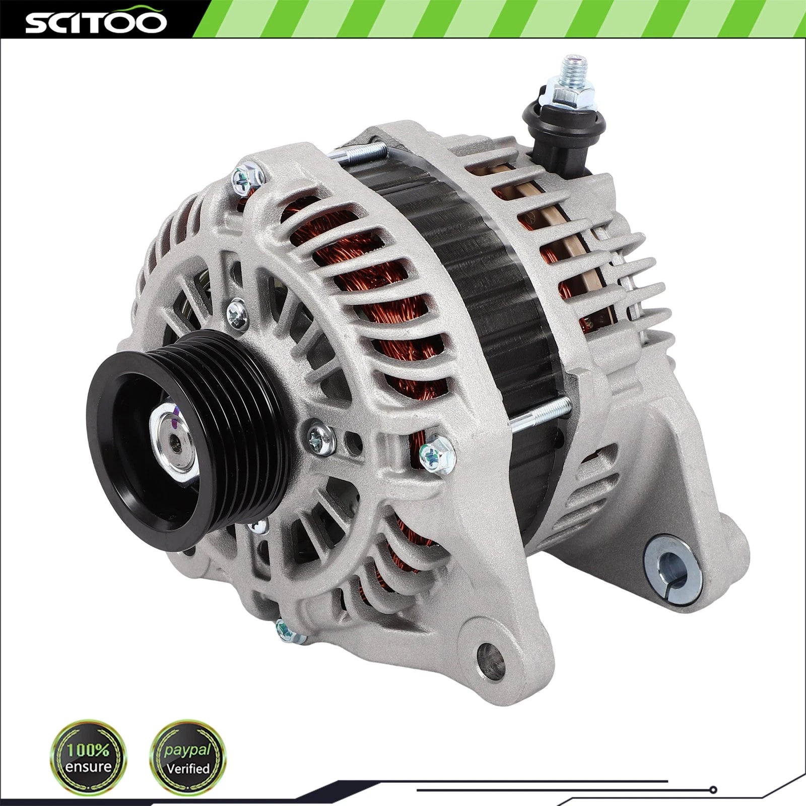 Alternator for Mazda 3 Base (2012–2013) L4 2.0L 110A A2TJ1591