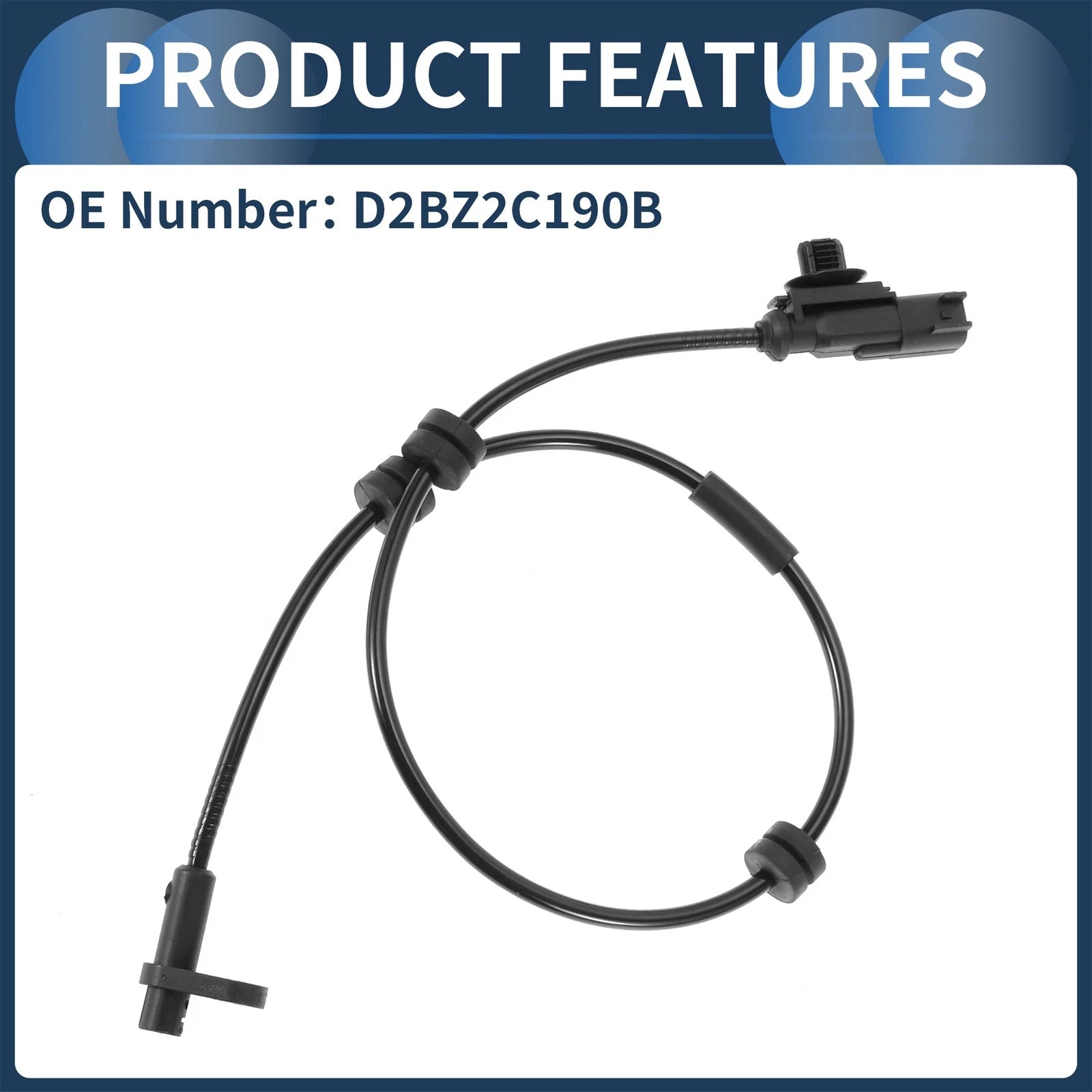 ABS Wheel Speed Sensor No.D2BZ2C190B for Ford Fiesta 