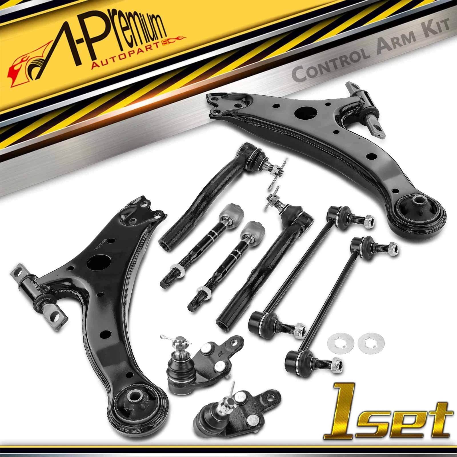 Lower Control Arm Ball Joint Sway Bar Tie Rod for Toyota Camry (2007-2011)