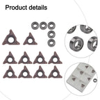 5X Efficient Indexable Inserts with 5 Bearings for Various Materials Processing