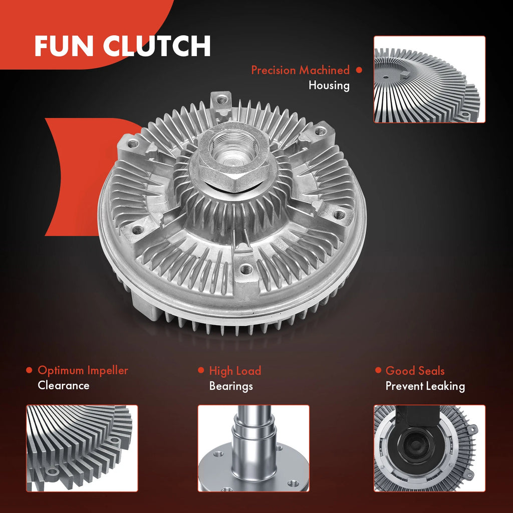 Radiator Fan Clutch for Ford F-150 F-250 F-350 E-250 E-350 (1980–1996)