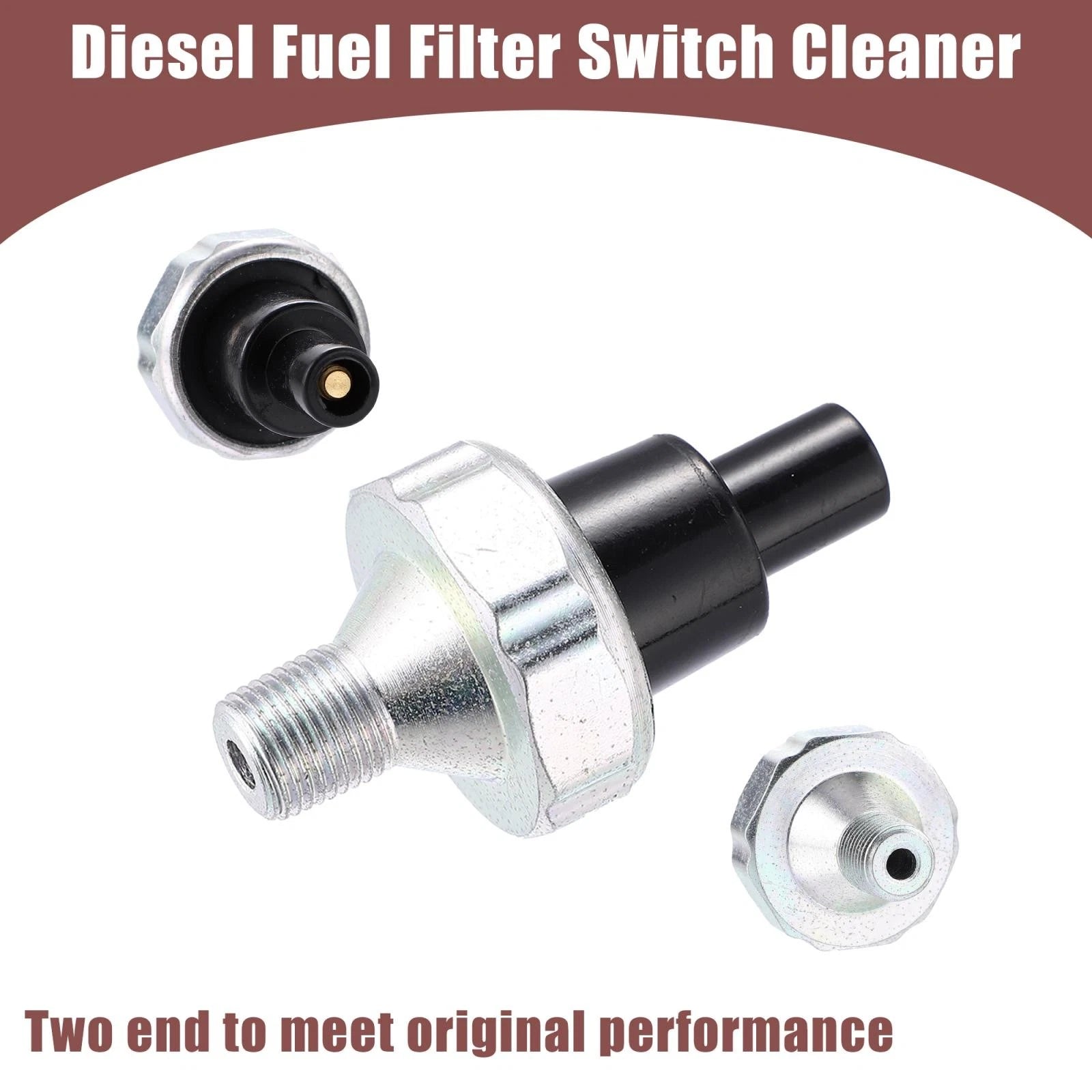 7.3L Diesel Fuel Filter Vacuum Switch E8TZ-9S283-A for Ford E-250 E-350 F-250 (1992–1997)