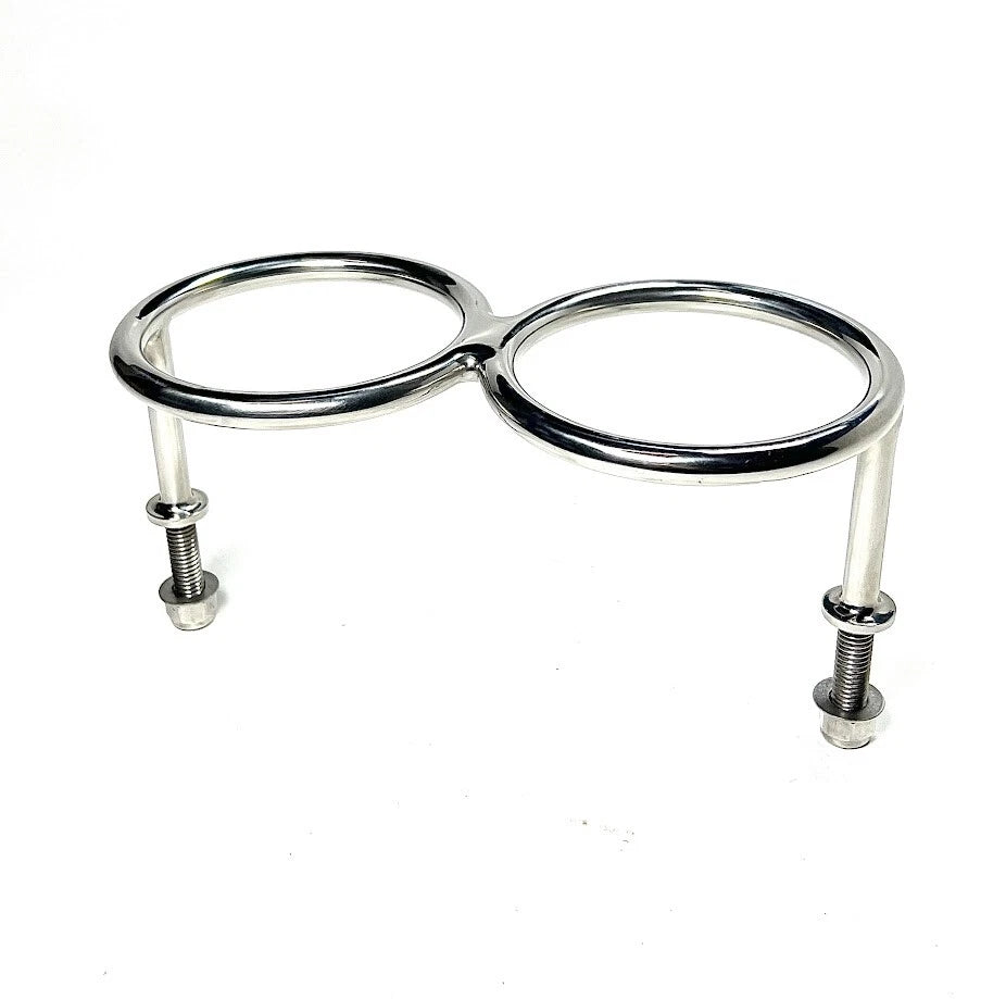 Dual Stainless Steel Cup Holder for Boat (Custom Manufacturer)