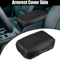 Armrest Box Cover for Subaru Forester (2013–2018) Faux Leather Black White