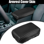 Armrest Box Cover for Subaru Forester (2013–2018) Faux Leather Black White