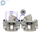 Set of 2 Rear Brake Calipers for Mazda 5 (2006-2015)