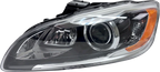 HID/Xenon Headlight for Volvo S60 V60 (2014–2018) Black Housing Driver Side