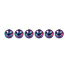 Set of 6 M5 Titanium Truss Torx Bolts Screws for Motorcycle/Bike