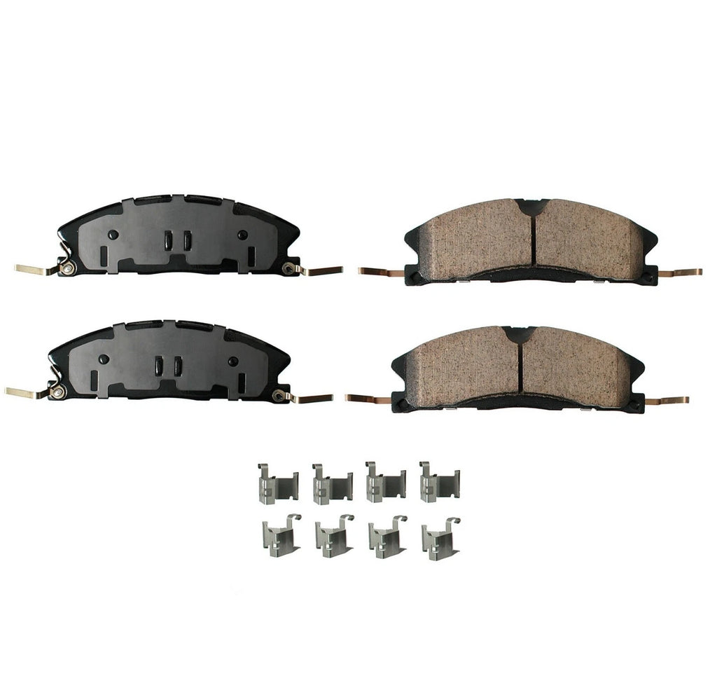 Front Brake Kit 325mm Disc Rotors Akebono Ceramic Pads for Ford Explorer Taurus (1991–2021)