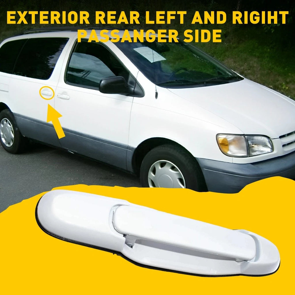 Sliding Door Handle for Toyota Sienna (1998–2003) - White H
