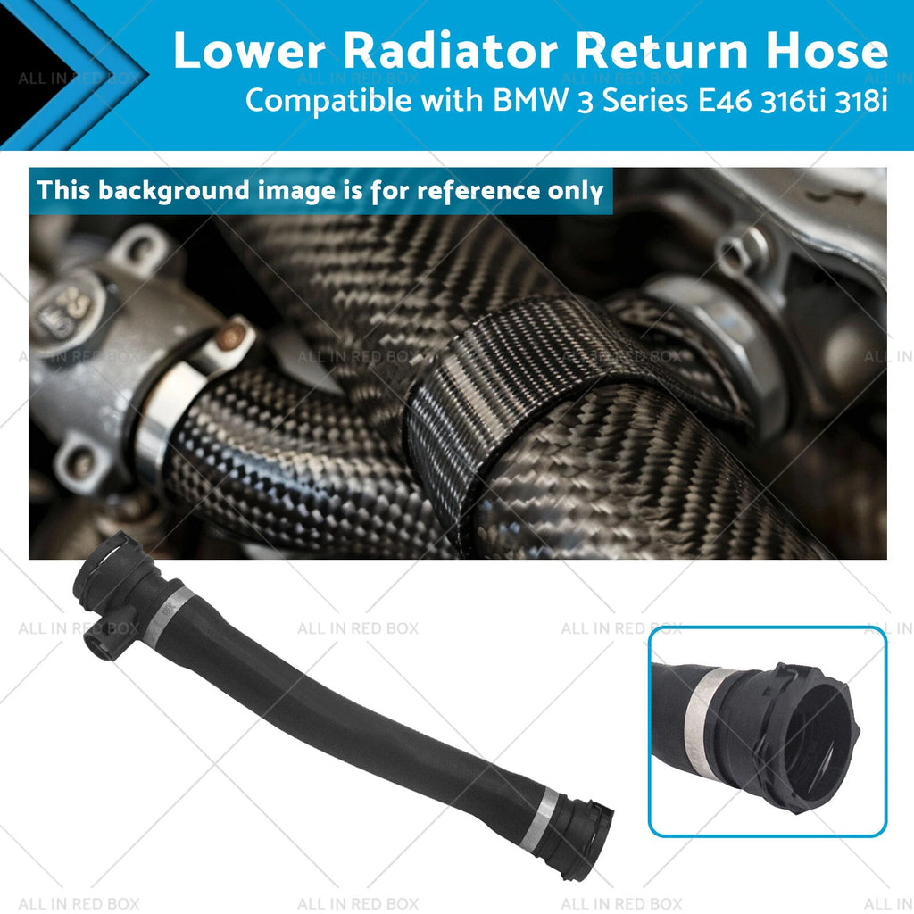 Lower Radiator Return Hose for BMW 3 Series E46 (2000–2006) 17127516416