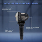 Set of 4 TPMS Tire Pressure Sensors for Buick Cadillac Chevrolet