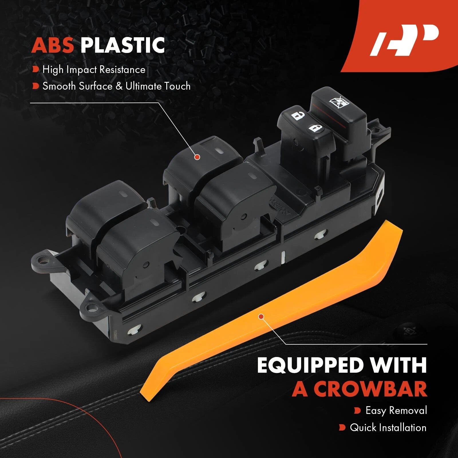 Front Left Power Window Switch for Toyota 4Runner (2014–2014)