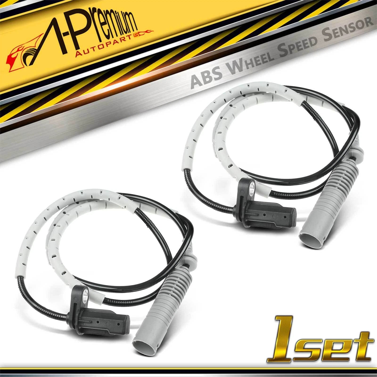 2X Rear ABS Wheel Speed Sensor for BMW E82/E46/E90 (2007–2013)