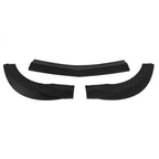 Front Bumper Lip for Mercedes Benz W204 C Class (2008–2011) Matt-Black