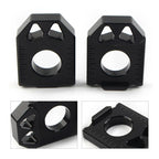 CNC Aluminum Rear Chain Adjuster Axle Block  For SUZUKI DRZ400SM (2004-2015)