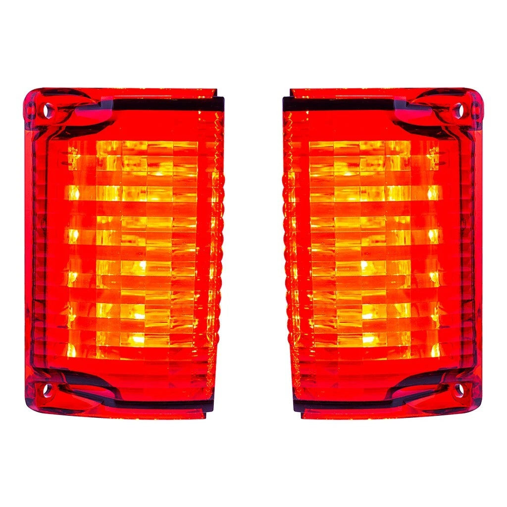 LED Tail Light Set with Flasher Replacement for 1968–1969 Chevy El Camino