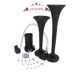 Dual Trumpet Air Horn System for Car/Truck (12V)