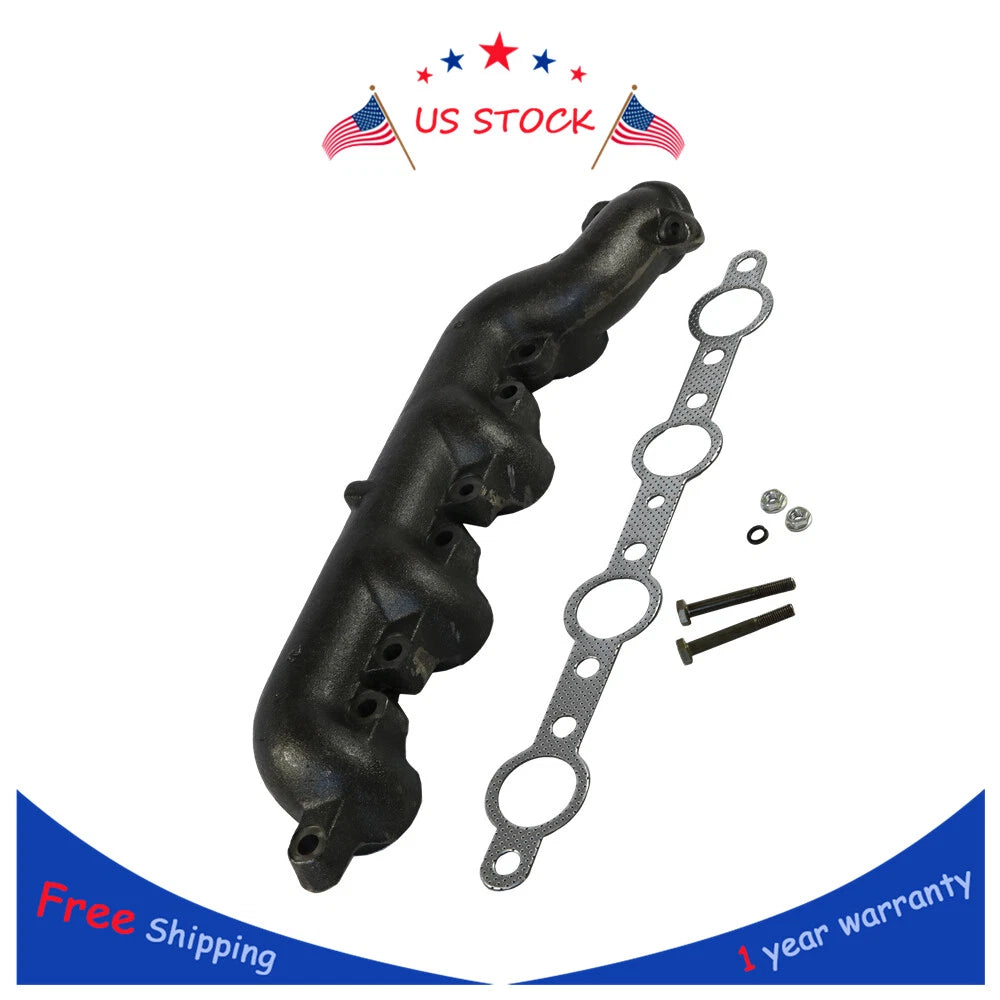 Left Side Exhaust Manifold for Ford 7.3L (1999–2003)