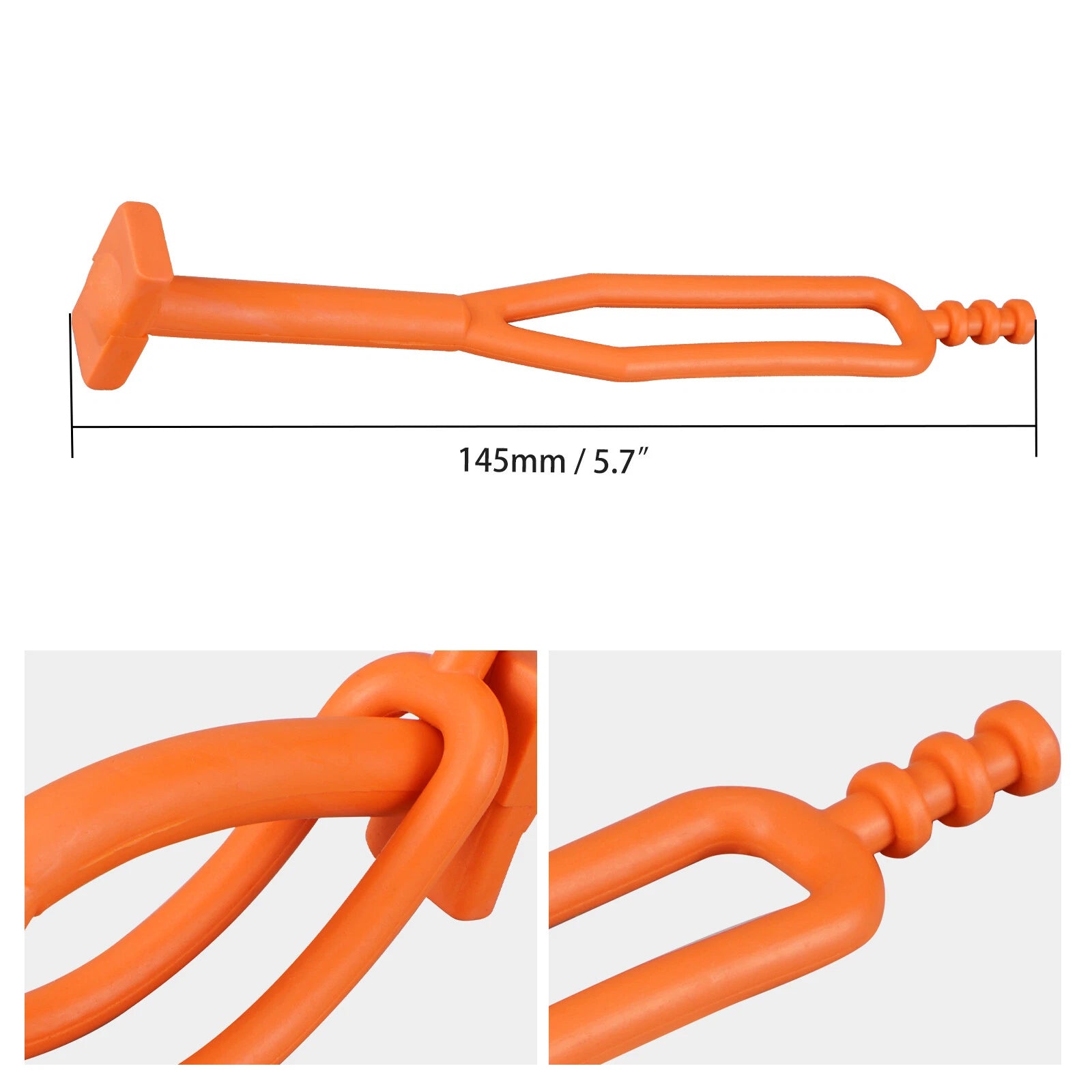 Rubber Side Stand Kickstand Strap for KTM 250 300 350 450 XCF XC-F (2006–2022)