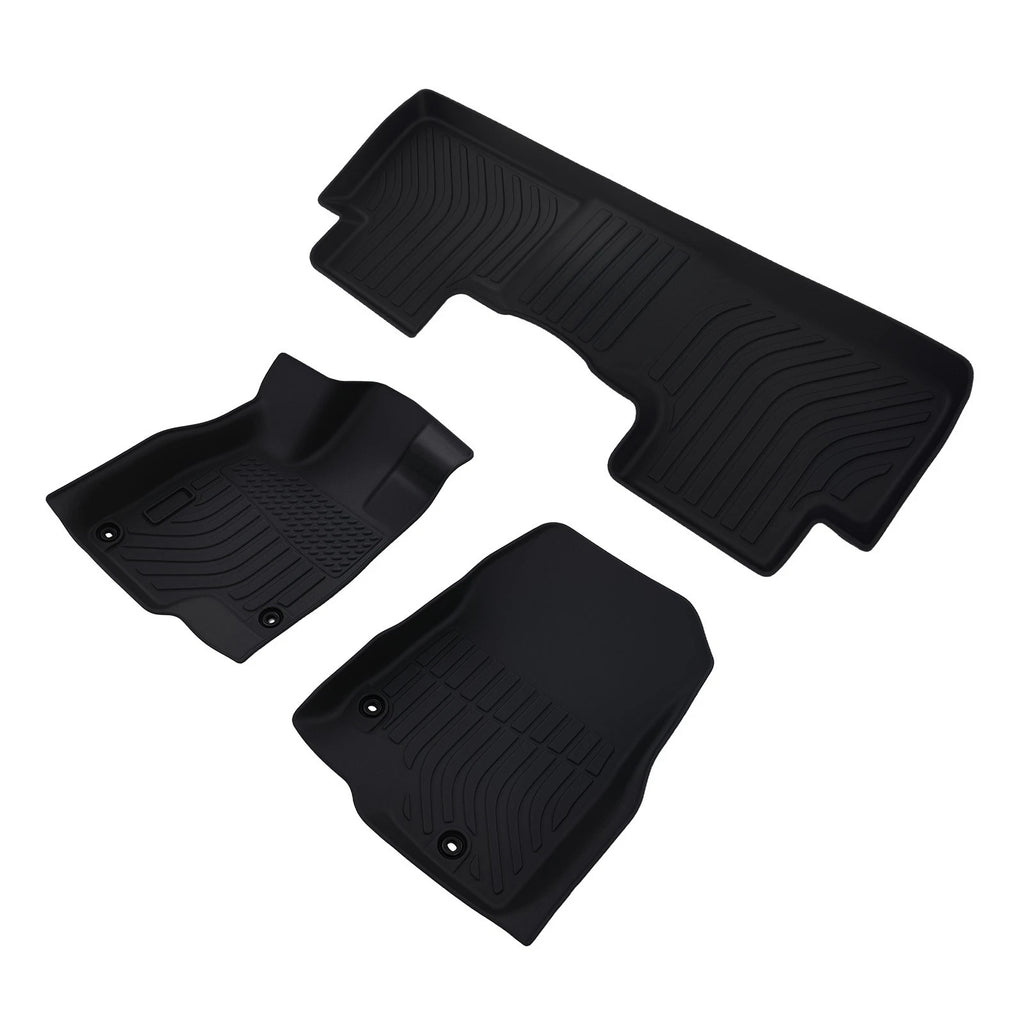 Custom All-Weather Floor Mats for Acura RDX (2019–2025) Black TPE