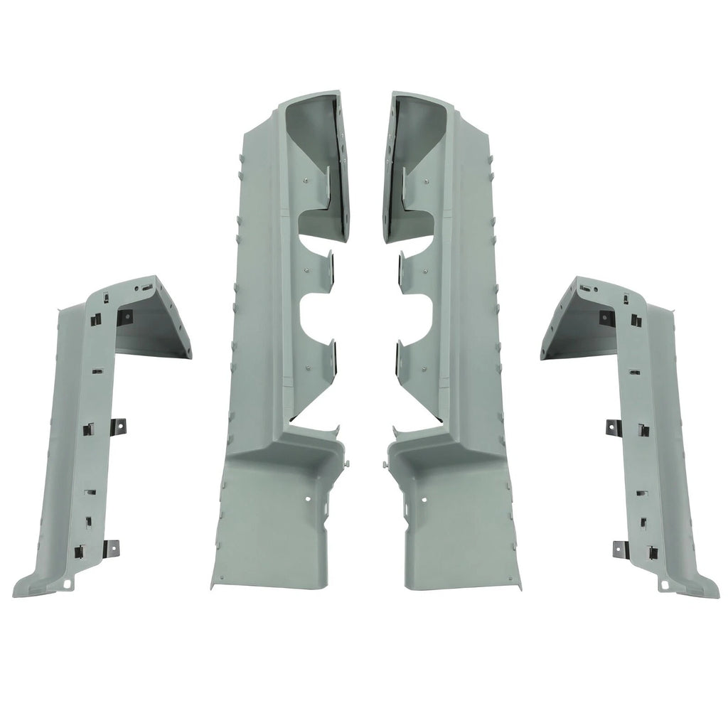 Set of 2 Bumper Filler for Buick Regal Grand National (1984–1987) LH+RH Gray