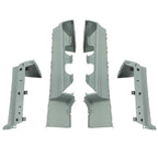 Set of 2 Bumper Filler for Buick Regal Grand National (1984–1987) LH+RH Gray