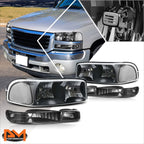 2X LED Projector Headlights for BMW E90 (2005–2008) Chrome Housing