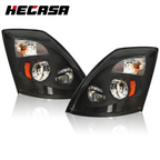 Set of 2 LED Headlights for Volvo VNL VNM (2004–2018) 6000K