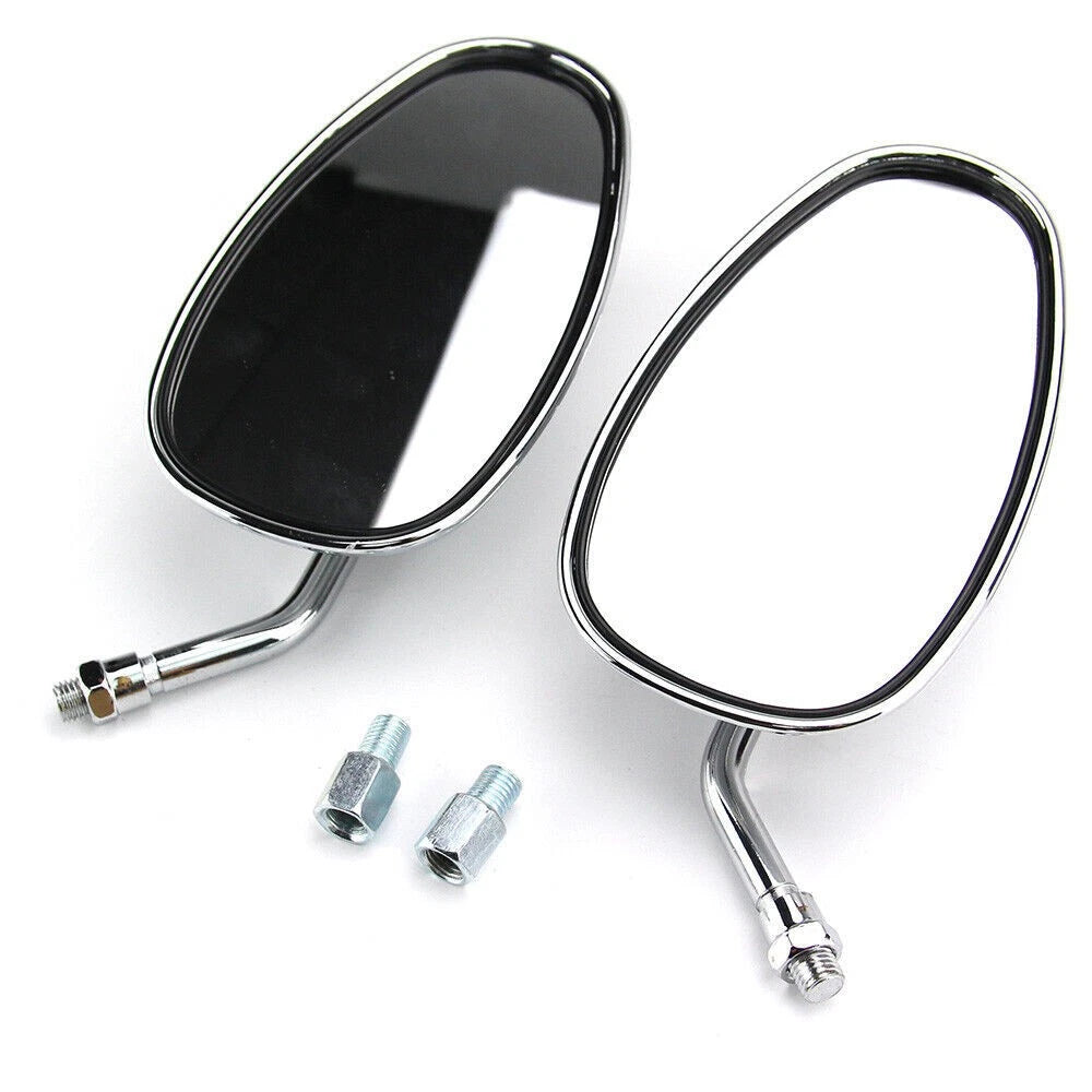 Chrome Rearview Mirrors for Honda Shadow Spirit Aero ACE VT 750 1100