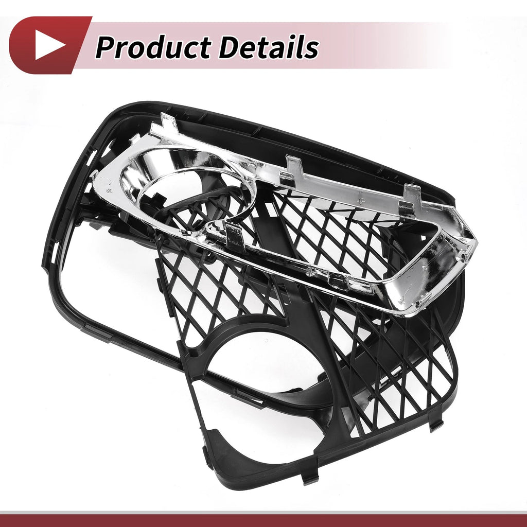 1 Pc Fog Light Grill for BMW X6 (2012–2014) No. 51117312606
