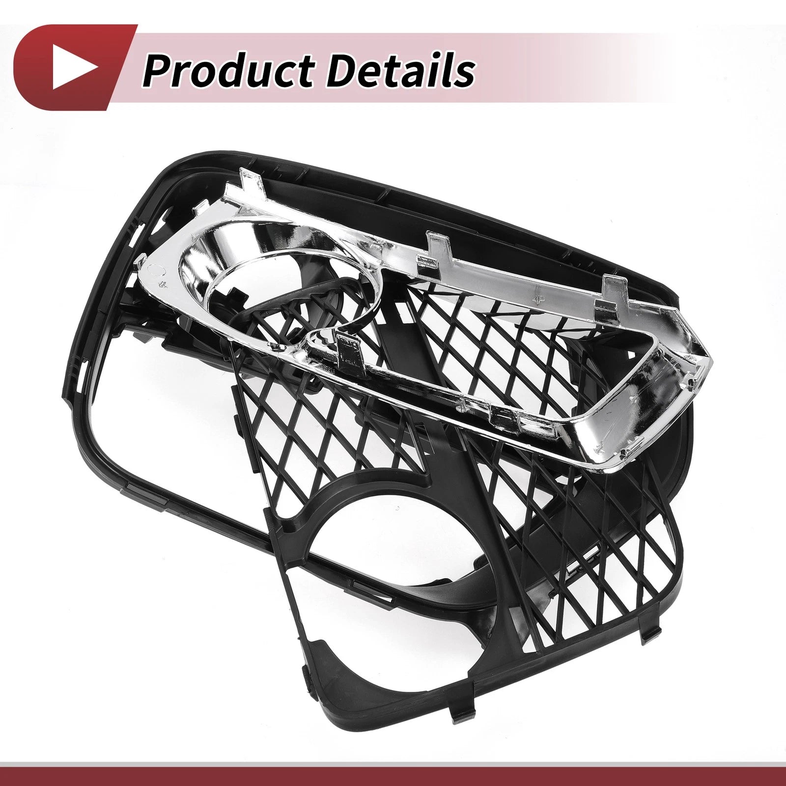 1 Pc Fog Light Grill for BMW X6 (2012–2014) No. 51117312606