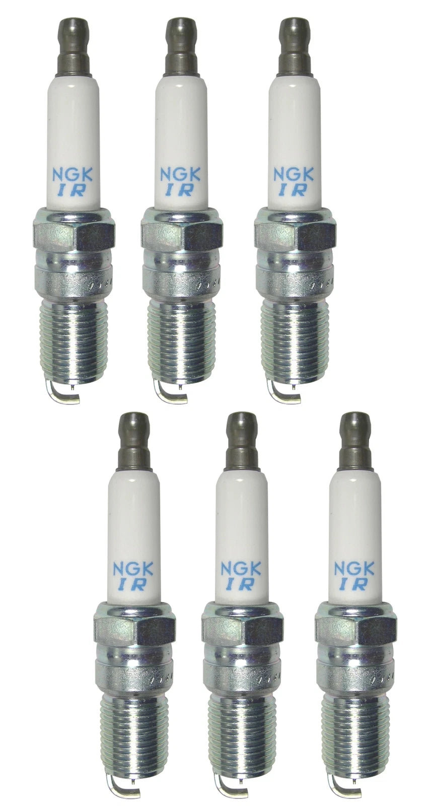NGK Laser Iridium Spark Plug Set (6 Pieces) for Allure Century Regal
