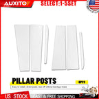 Stainless Steel Window Pillar Post Trim for Chevy Silverado 1500 (2019–2025)