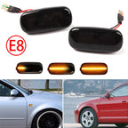 Sequential LED Side Marker Lights for Audi A3 S3 8P A4 S4 RS4 B6 B7 B8 A6 S6 RS6