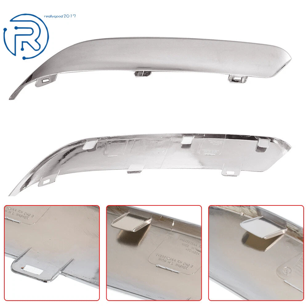 2X Chrome Bumper Trim for Chrysler 300 (2005-2010)
