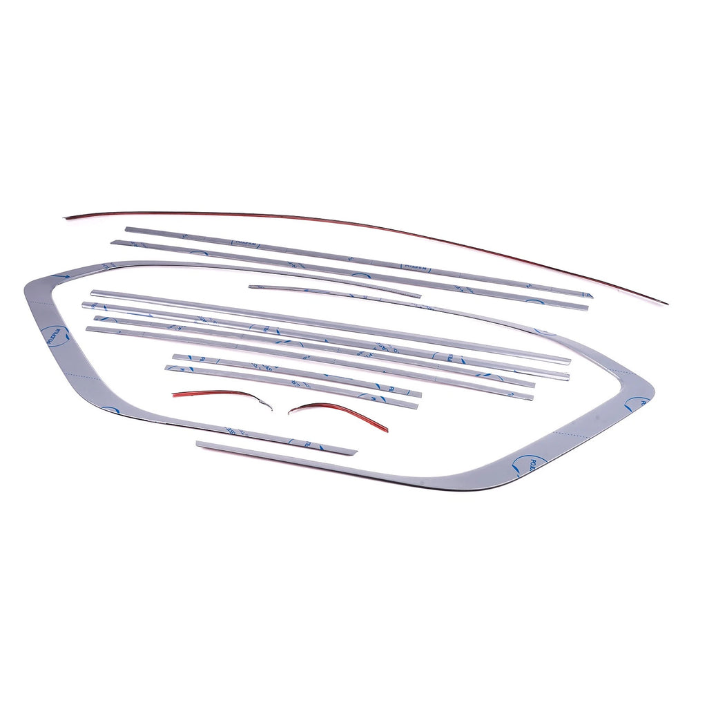 Set of 13 Windows Strip Molding Cover Trim for Nissan Armada/Patrol (2017–2024)