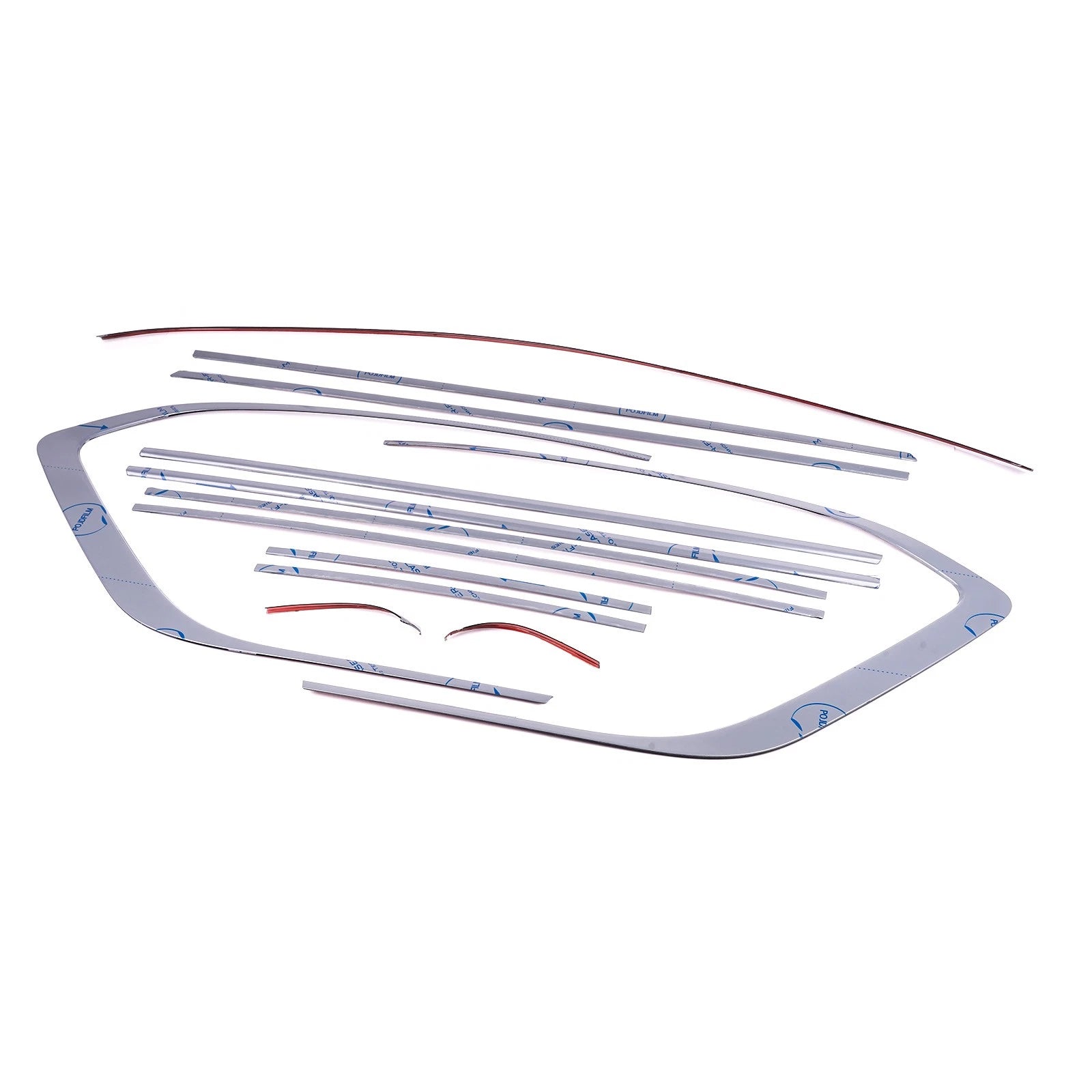 Set of 13 Windows Strip Molding Cover Trim for Nissan Armada/Patrol (2017–2024)