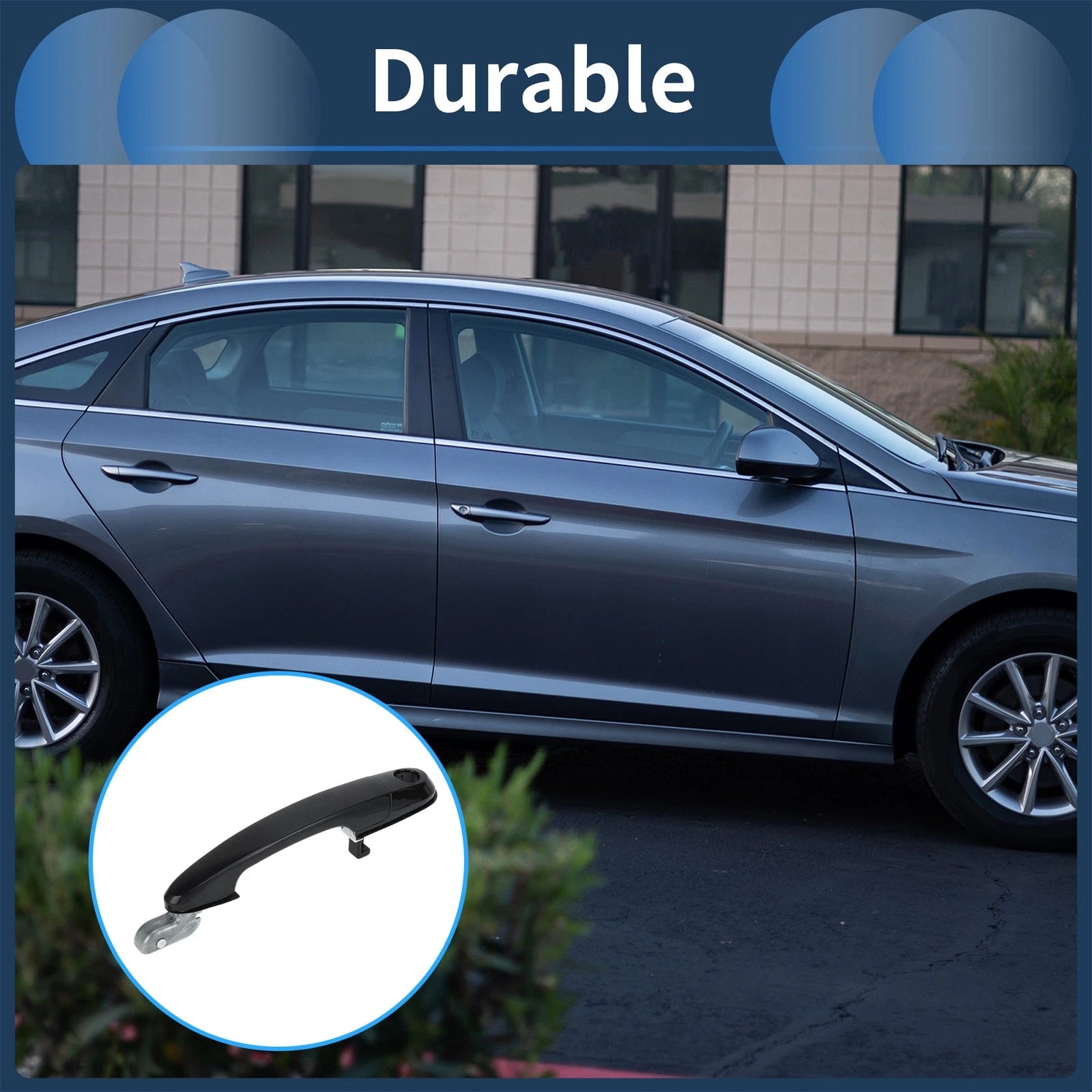 Front Right Door Handle for Hyundai Tucson (2005–2009) 1 Pcs