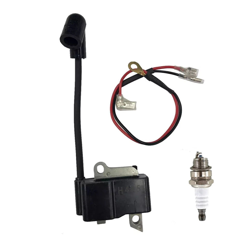 Ignition Coil Spark Plug for Husqvarna 435 435E 440E 445 450 (2009–2019)